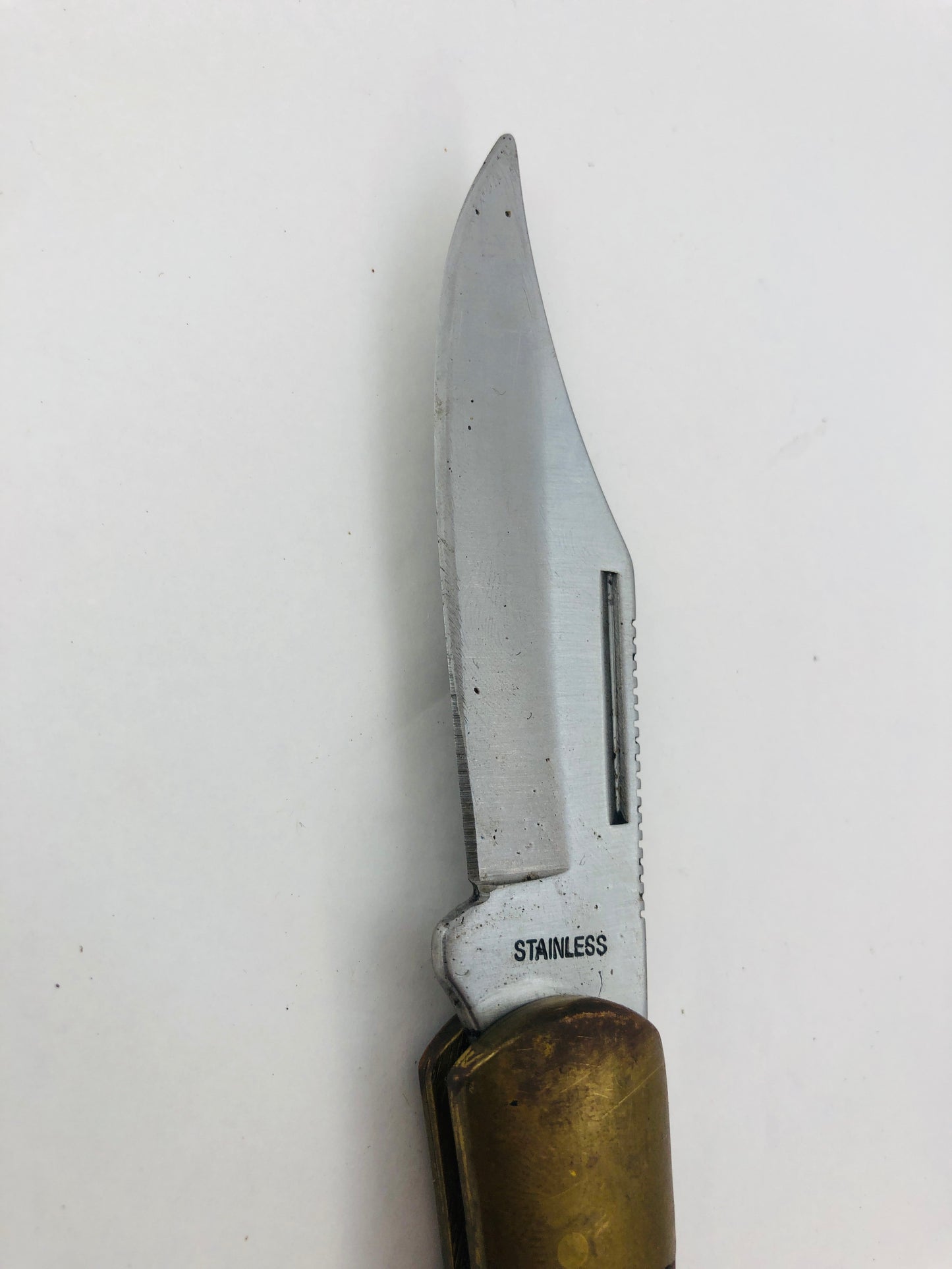 
                  
                    Vintage Locking Pocket Knife - Stainless  (21638)
                  
                
