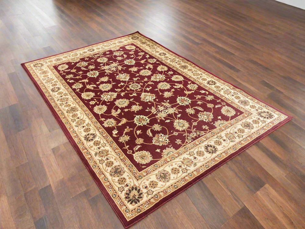 Burgundy Floor Rug (20213)