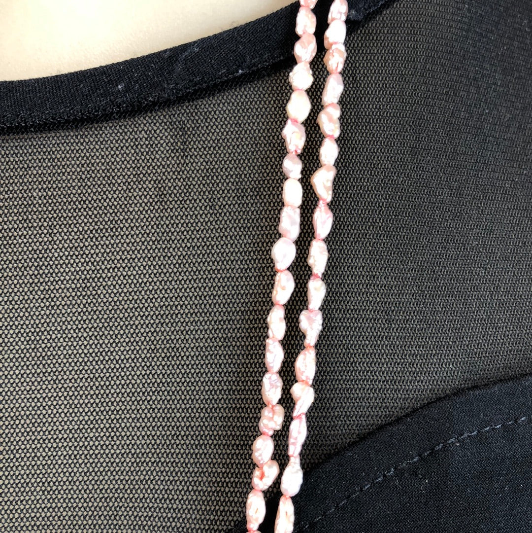 
                  
                    Vintage Fresh Water Pearls - Light Pink (17046)
                  
                
