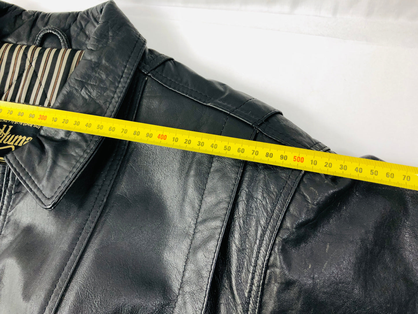 
                  
                    Vintage Genuine Black Leather Jacket - NEPAL (21685)
                  
                
