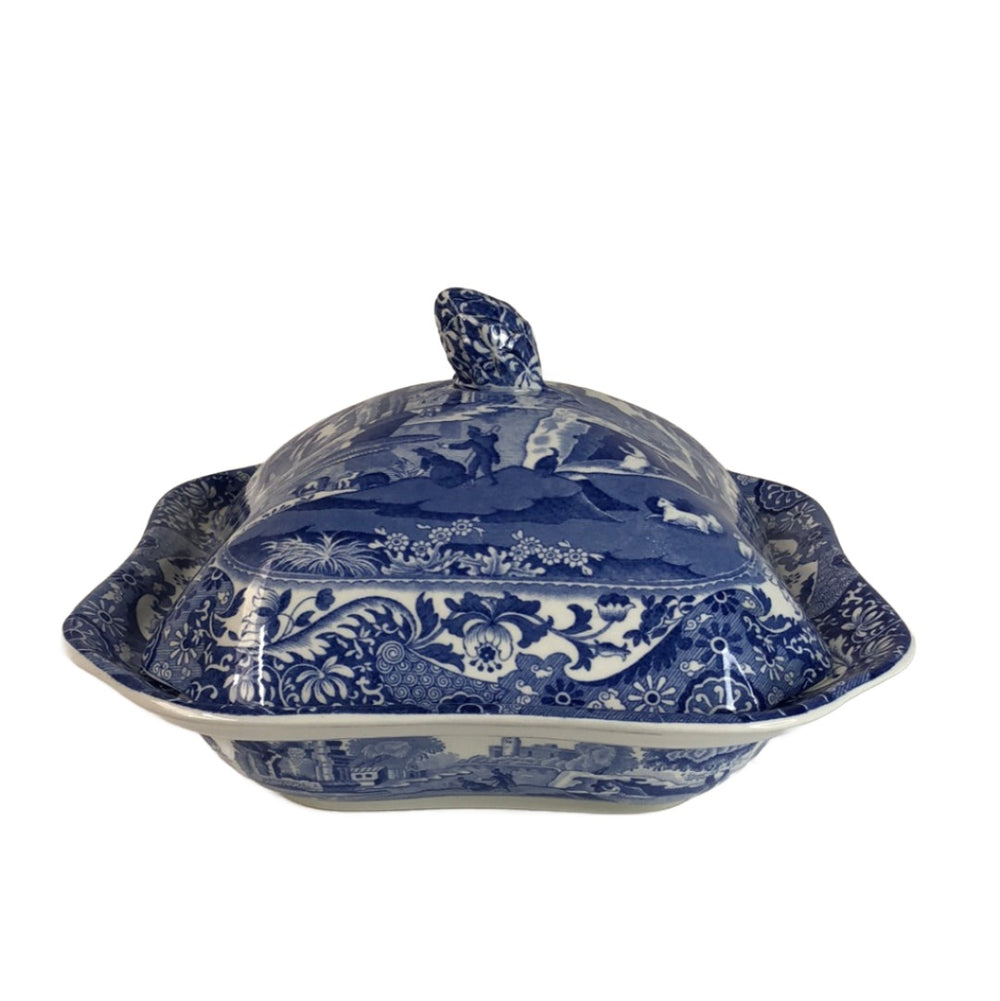 Copeland Spode's - Blue 'Italian' Pattern' Vegetable Tureen with Lid (17257)