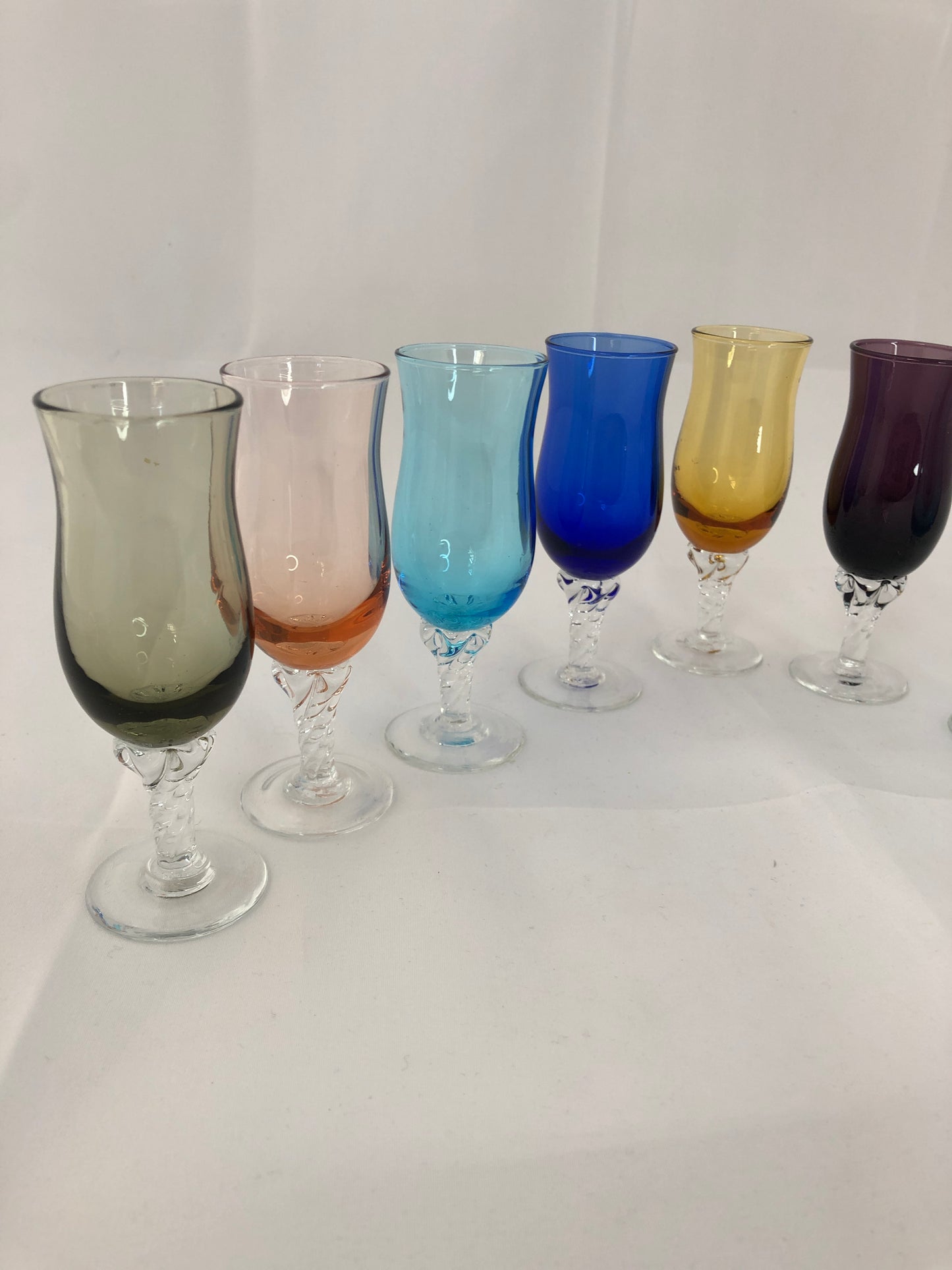 
                  
                    Vintage Stemmed Liqueur Glasses x 9 (20106)
                  
                