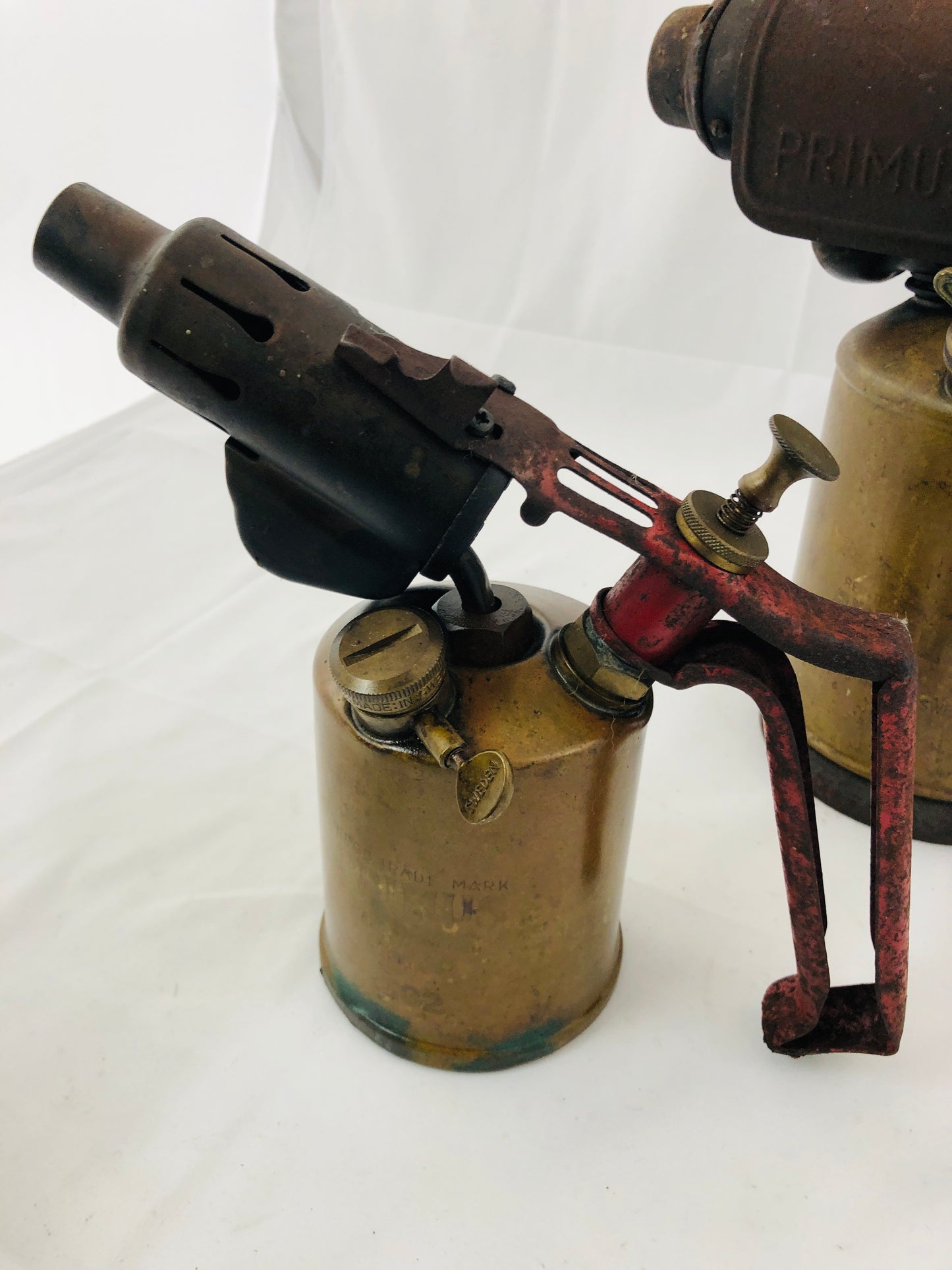
                  
                    Antique Brass Kerosene  Blow Torches x 3 (21051)
                  
                