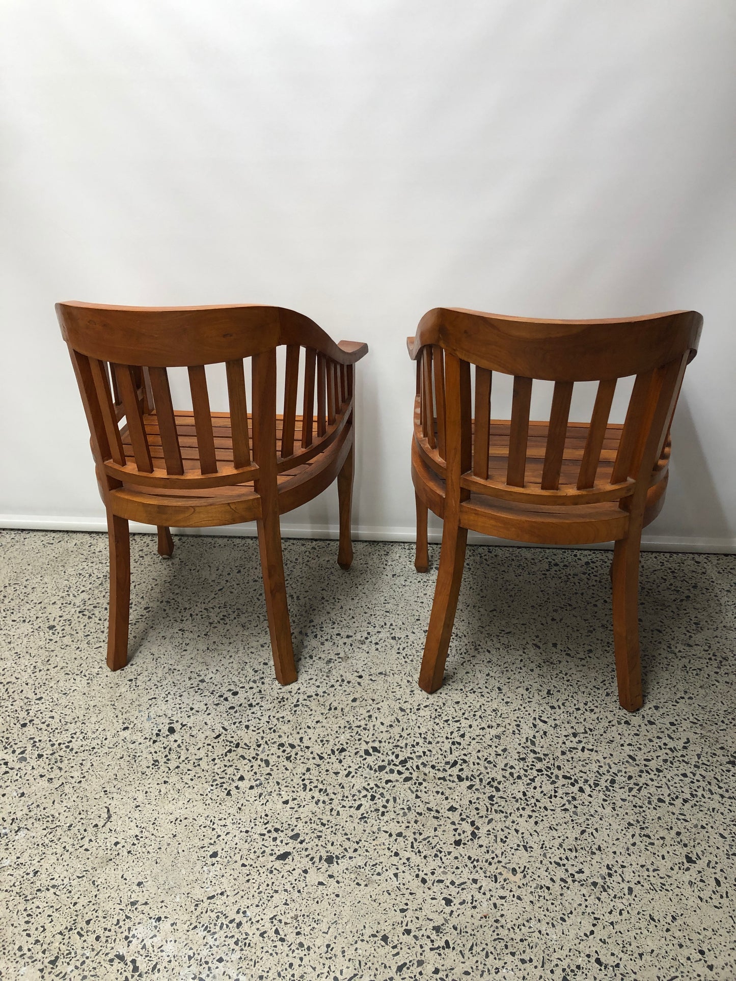 
                  
                    Teak - Captains Chairs x 2 (20080)
                  
                