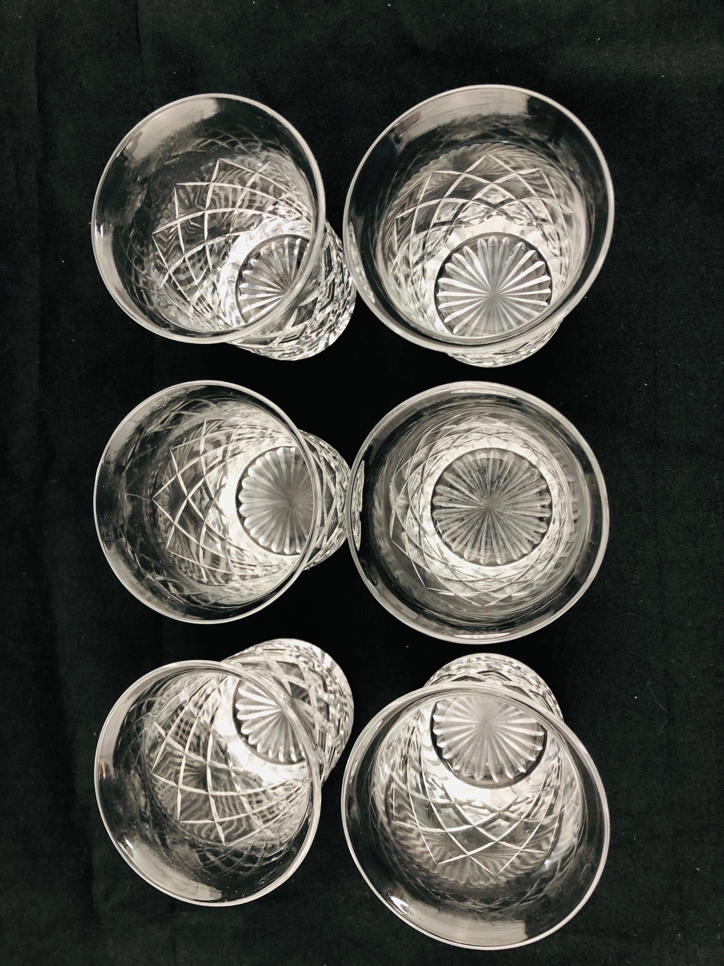 
                  
                    Vintage Crystal Cut Drinking Glasses x 6 (21111)
                  
                