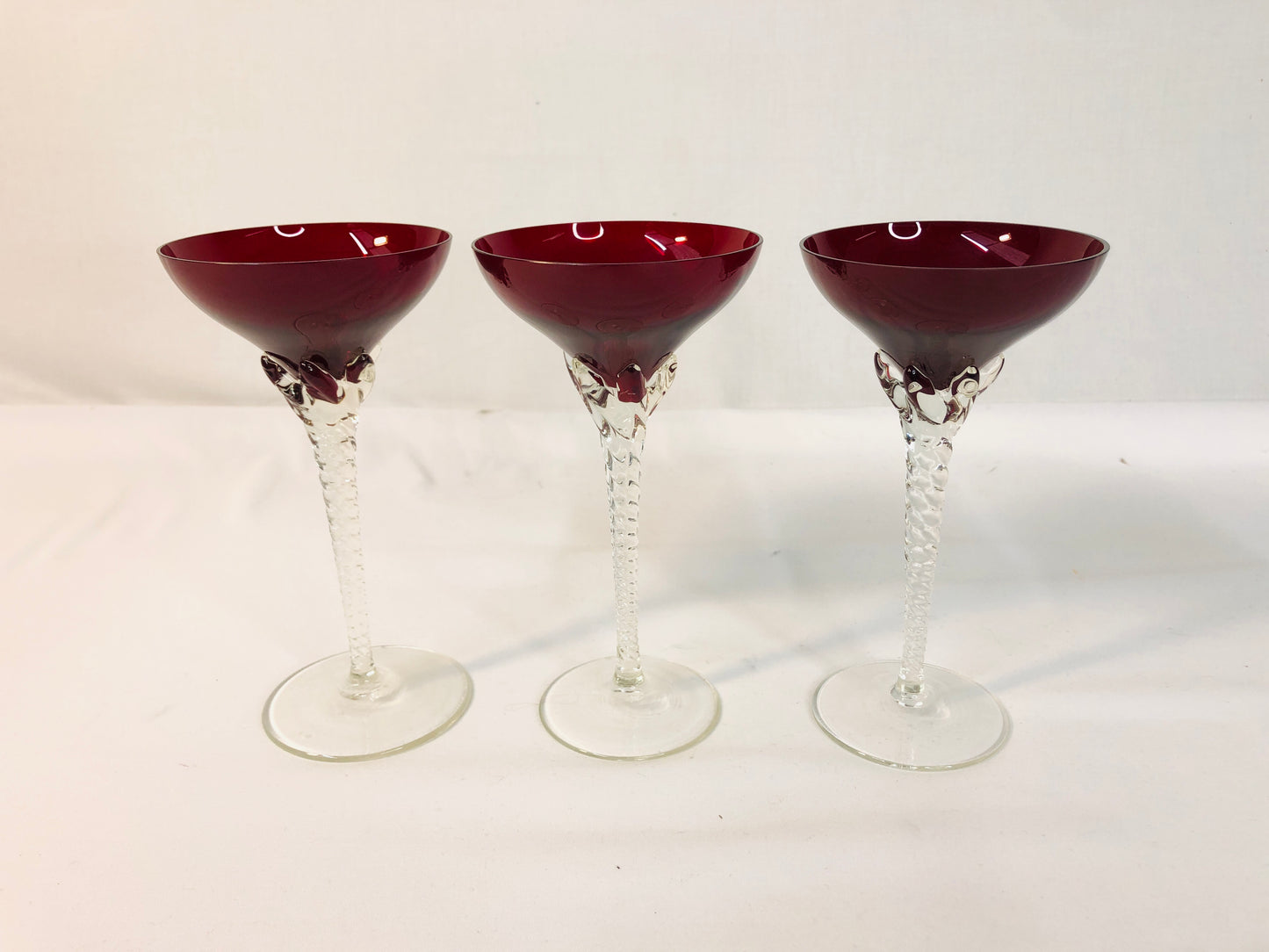 
                  
                    Vintage Hand Blown Martini Glasses (18112)
                  
                