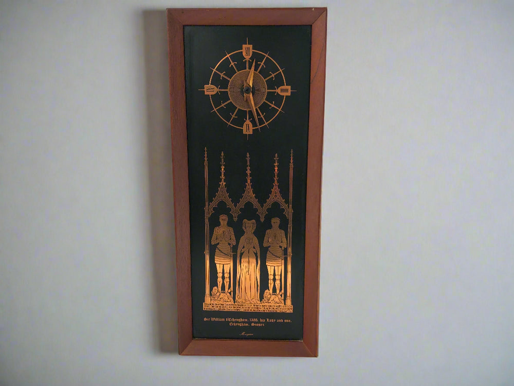 
                  
                    Rare Teak & Copper Wall Clock (20121)
                  
                