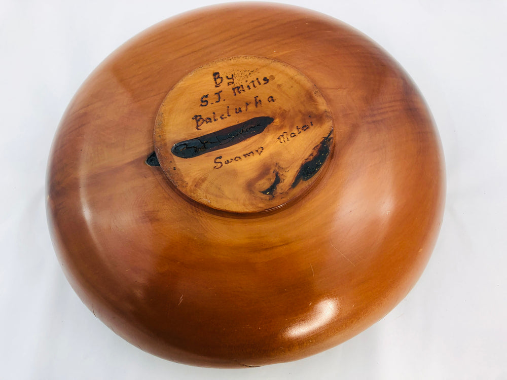 
                  
                    Stunning Swamp Matai Wood Bowl (21648)
                  
                