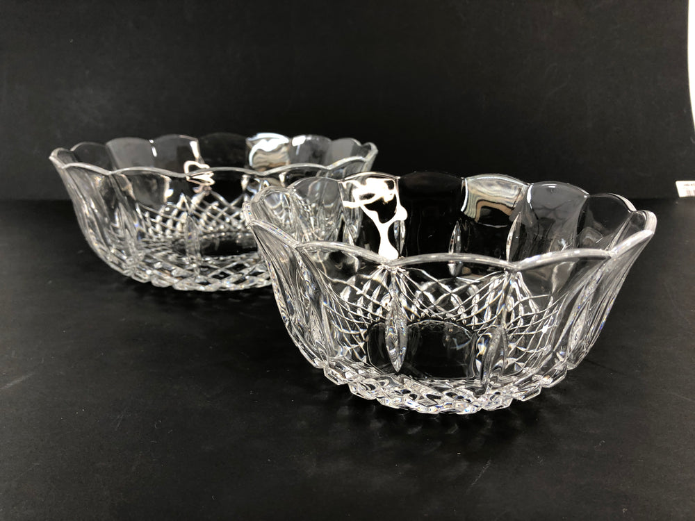 Crystal Salad Bowls - Matching (21386)
