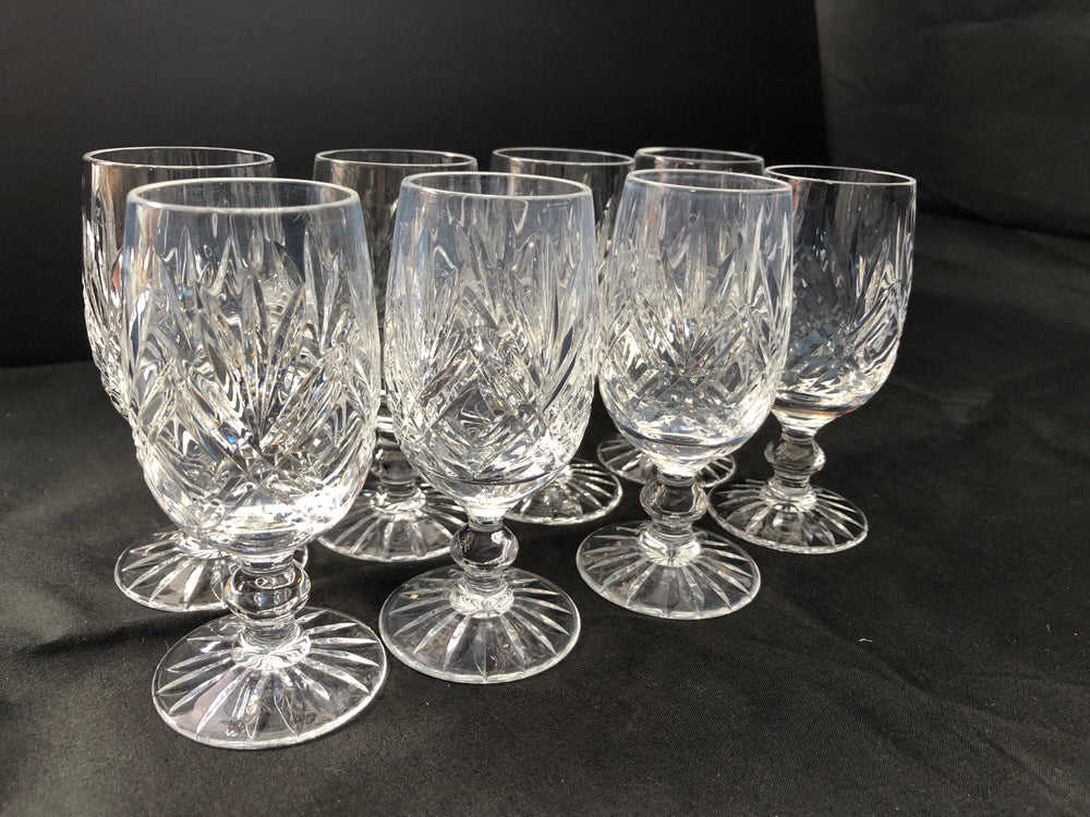 
                  
                    8 Crystal Cordial/Liquor Glasses  (20156)
                  
                