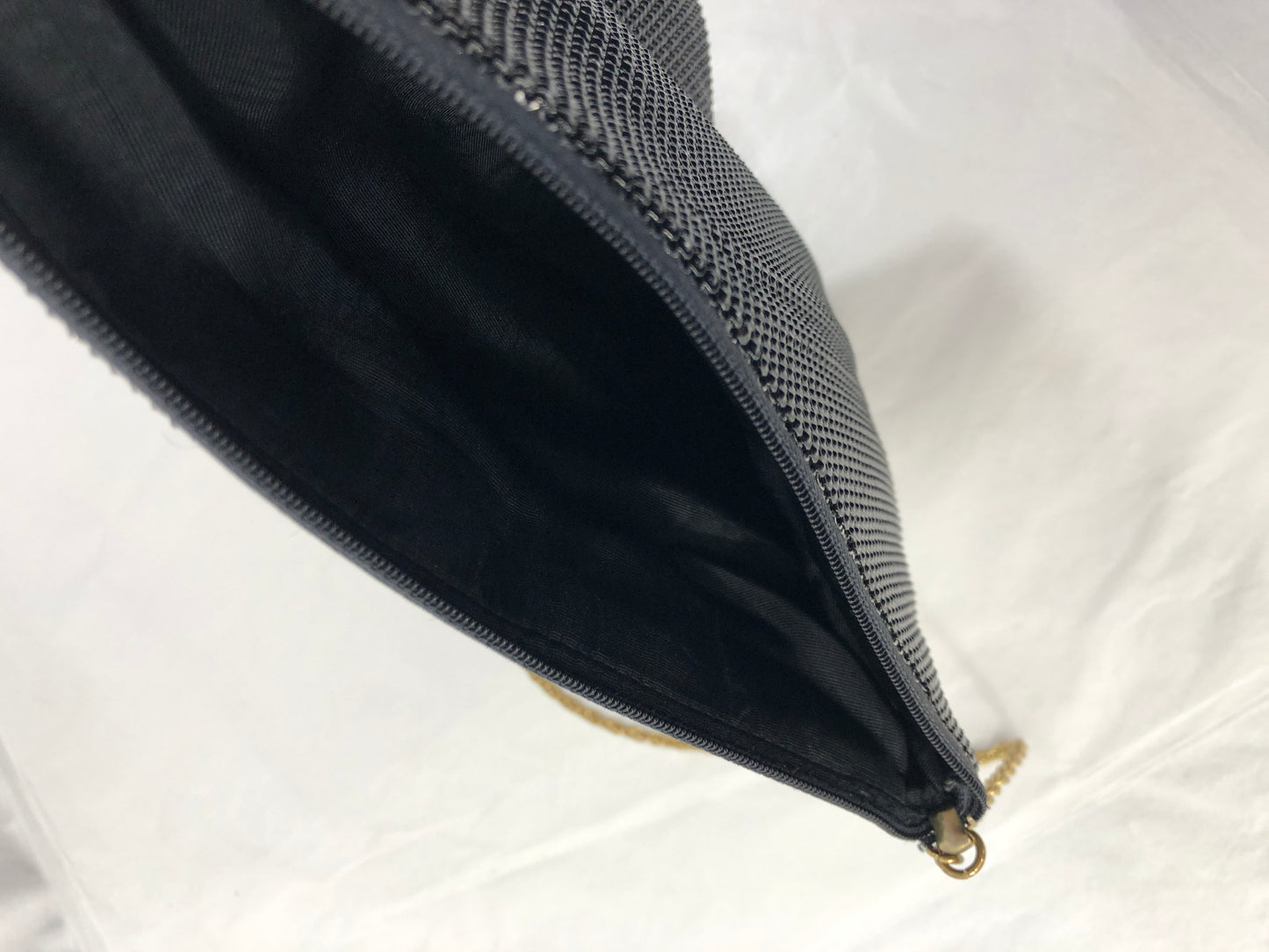 
                  
                    Vintage Black Mesh Evening Bag (21439)
                  
                