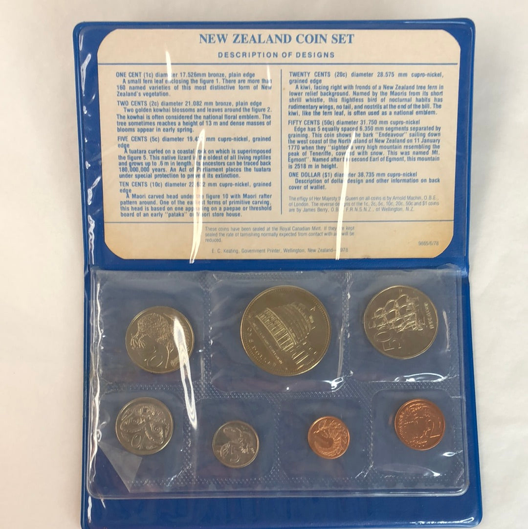 
                  
                    New Zealand - 1978 - Annual Uncirculated Coin Set (17404)
                  
                