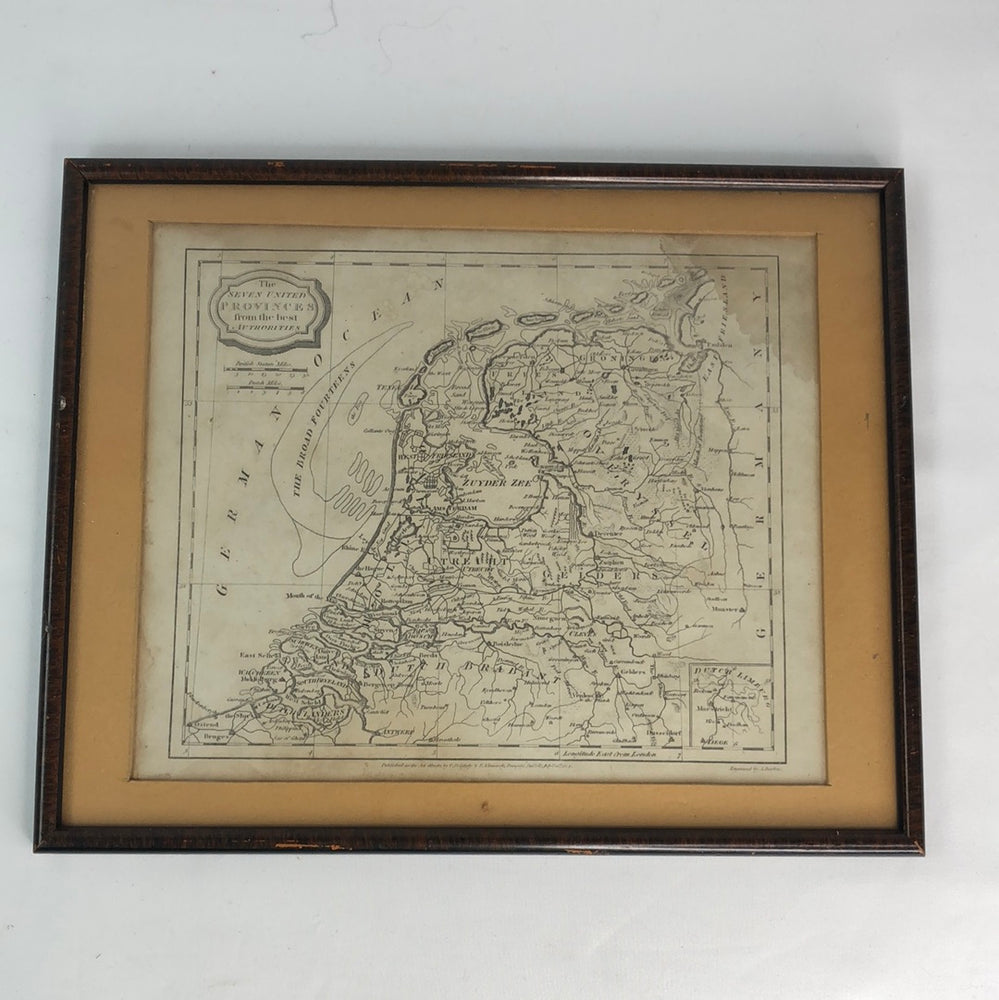
                  
                    1800's Antique Map; Netherlands - James Barlow (17133)
                  
                