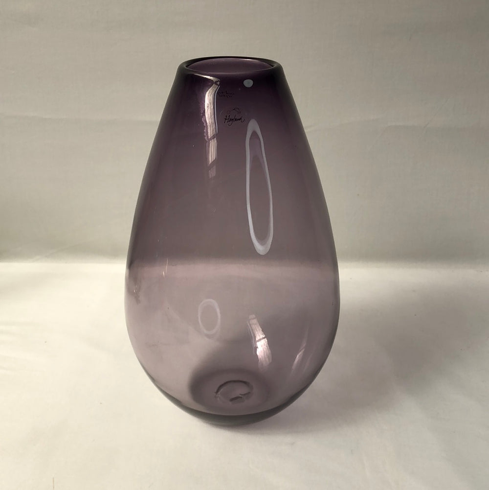 Hoglund Art Glass - Purple Vase (16776)