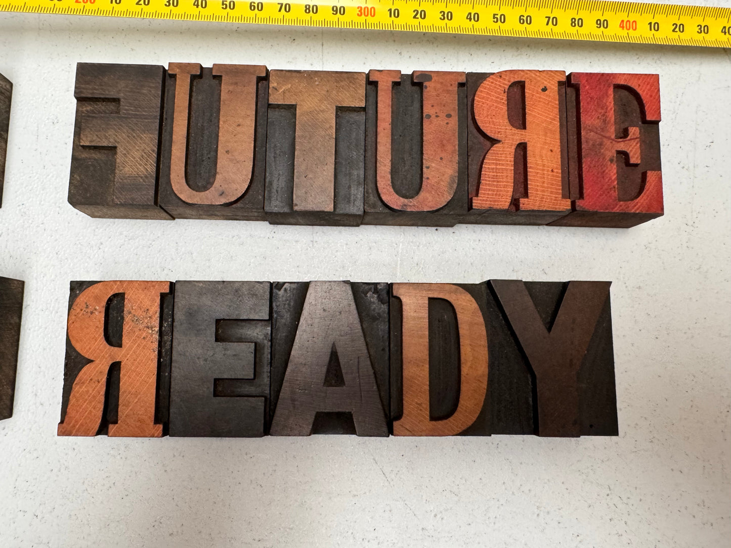 
                  
                    Letterpress Art - "Dear Future - I Am Ready" (23012)
                  
                