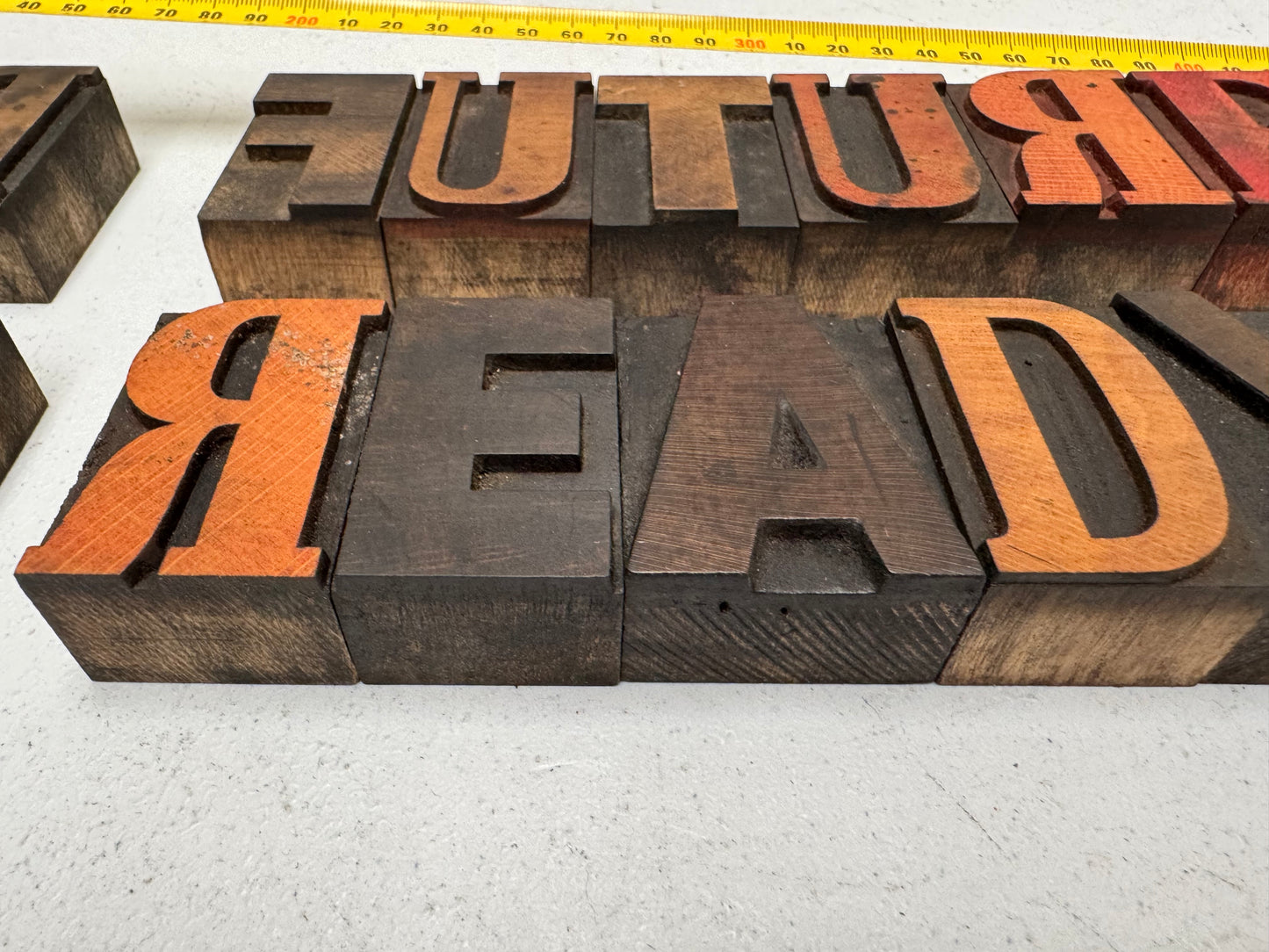 
                  
                    Letterpress Art - "Dear Future - I Am Ready" (23012)
                  
                