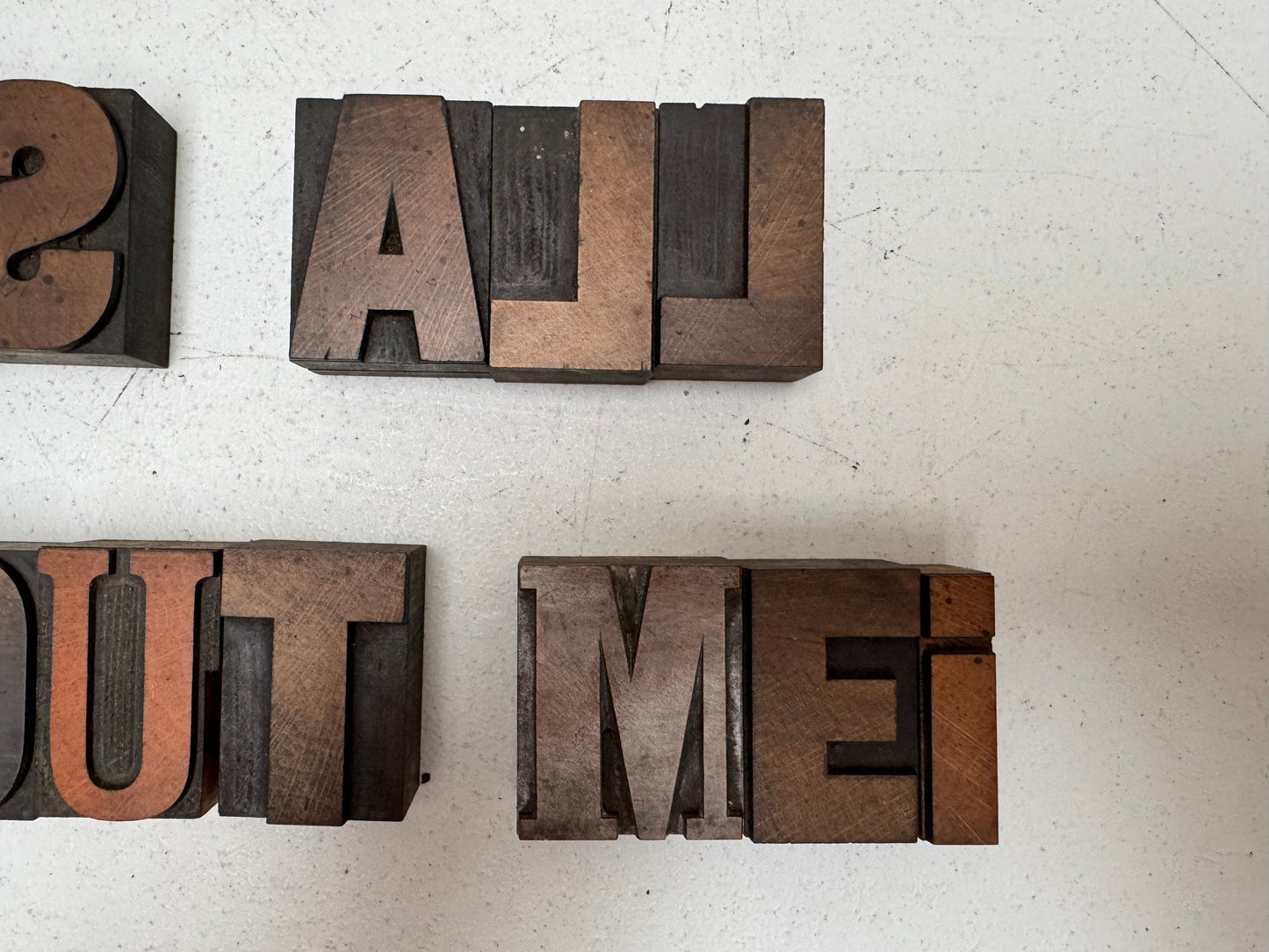 
                  
                    Letterpress Art - "Its All About Me" (23014)
                  
                