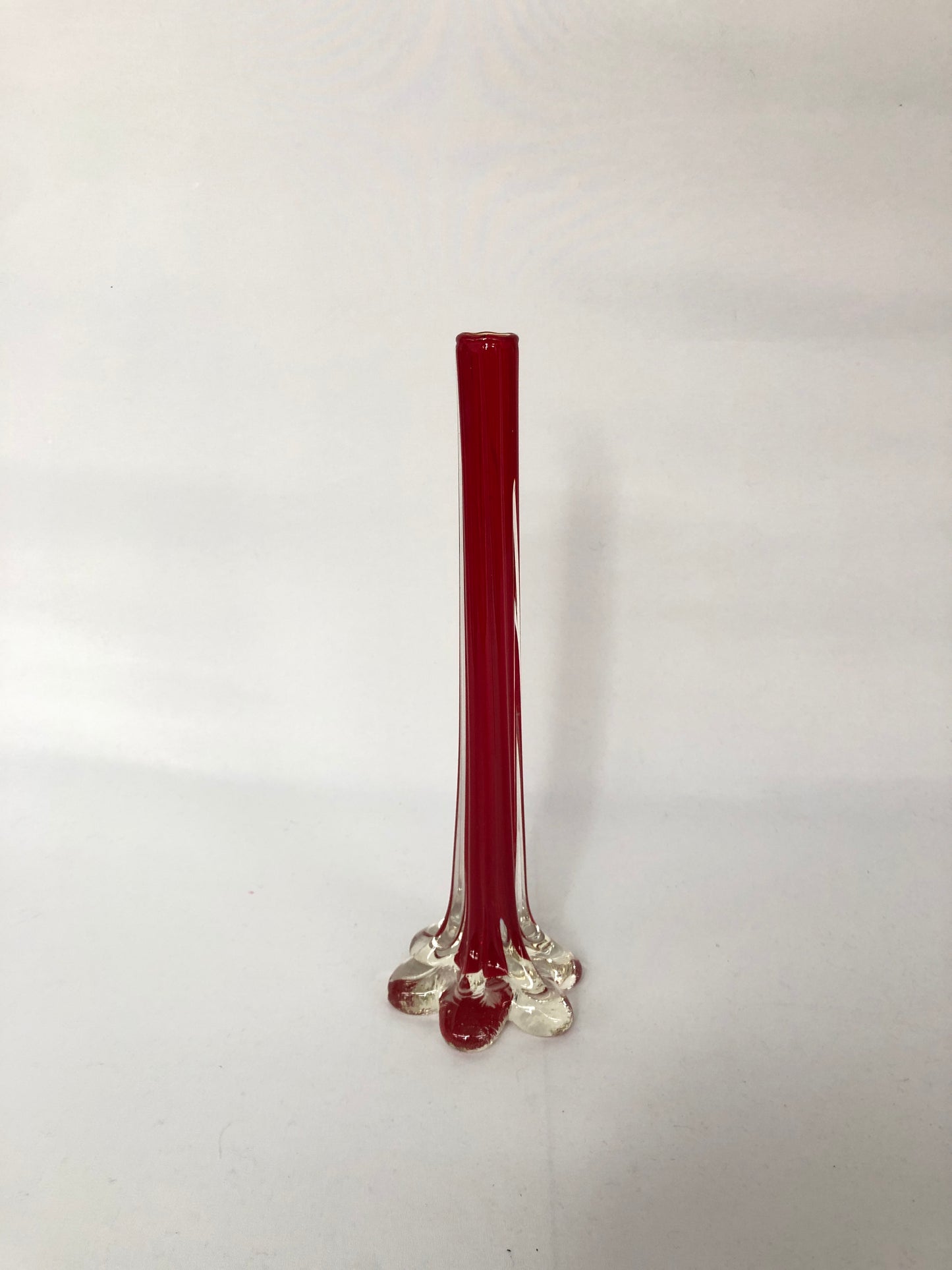 
                  
                    Art Glass Vase | Ruby Red MCM Cased Glass (14194)
                  
                