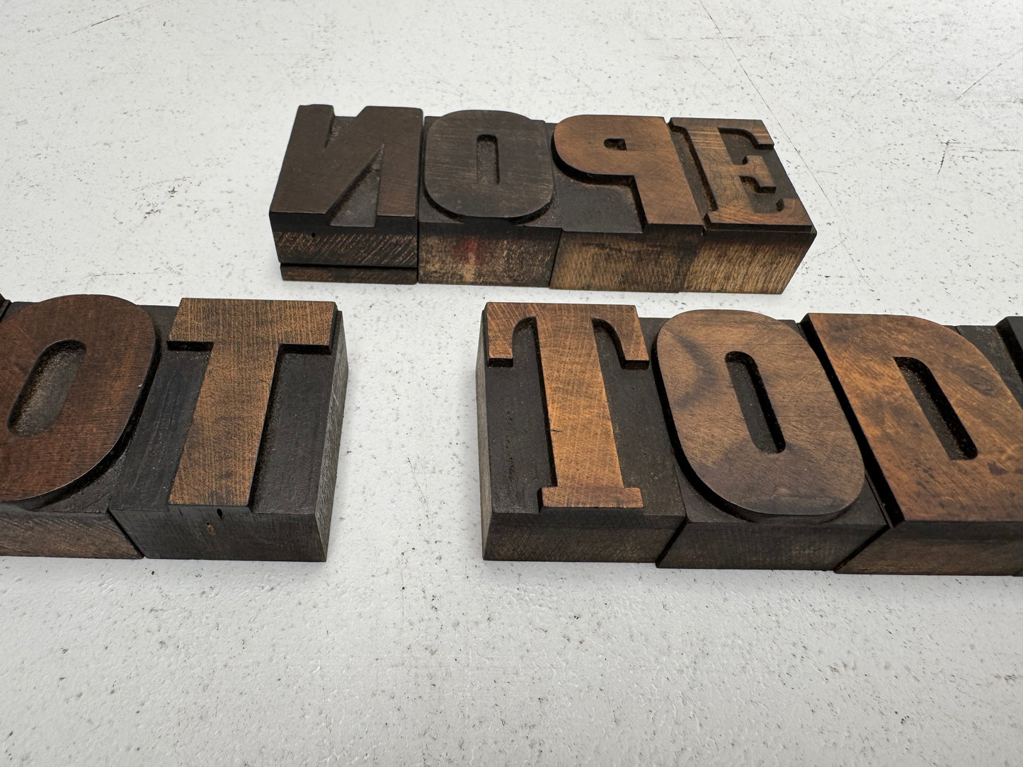 
                  
                    Letterpress Art - "Nope - Not Today" (23018)
                  
                