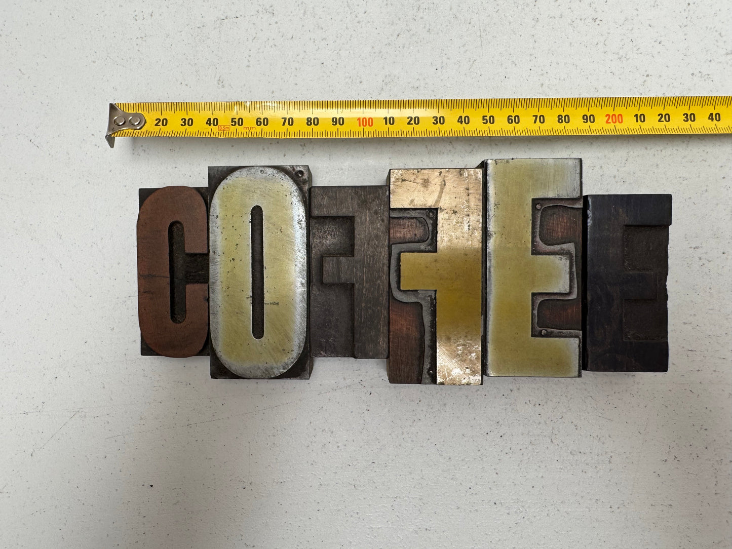 
                  
                    Letterpress Art - "Coffee" (23020)
                  
                