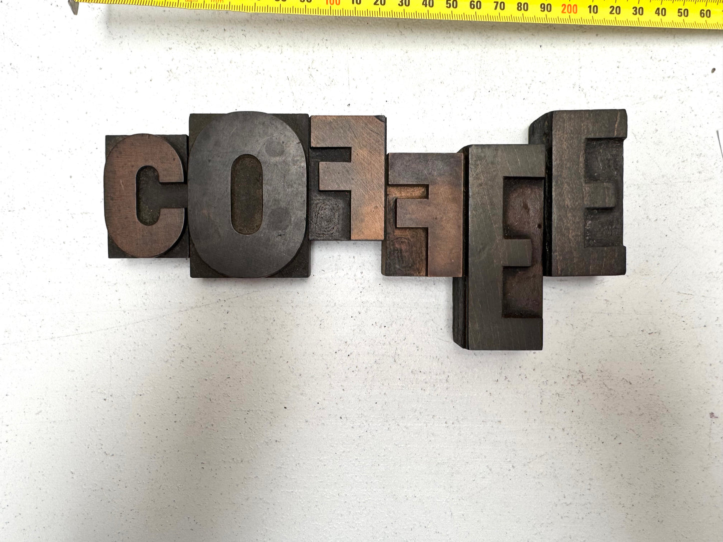 
                  
                    Letterpress Art - "Coffee" (23022)
                  
                