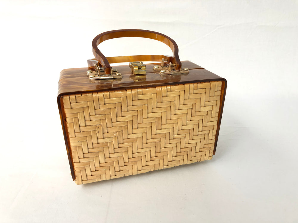 Retro 1960's Boxed Handbag (15128)