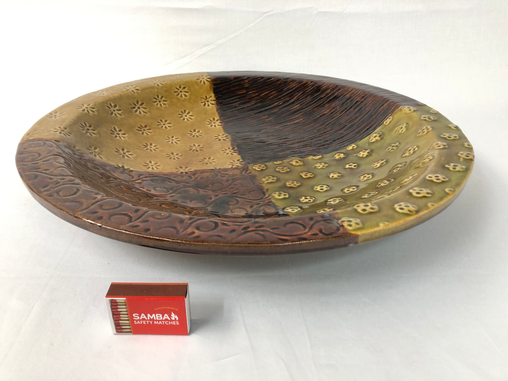 
                  
                    Very LARGE Vintage Pottery Platter (15131)
                  
                