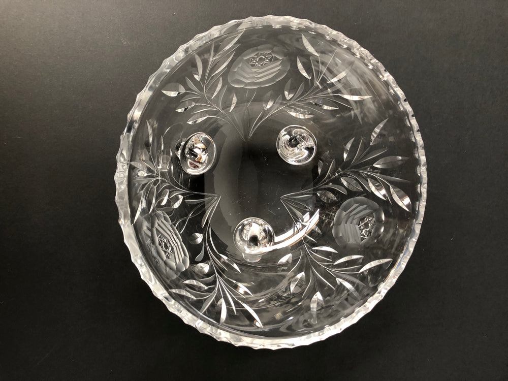 
                  
                    Vintage Footed Crystal Bowl (15145)
                  
                