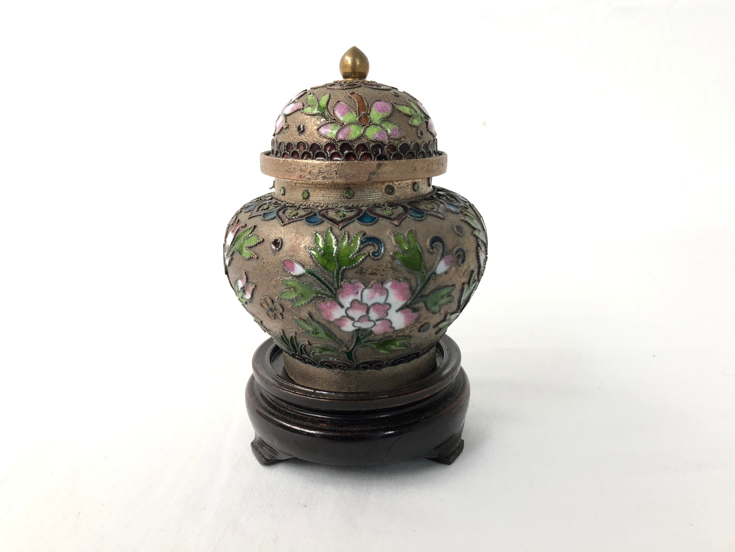 
                  
                    Vintage Chinese Cloisonné Jar (15158)
                  
                