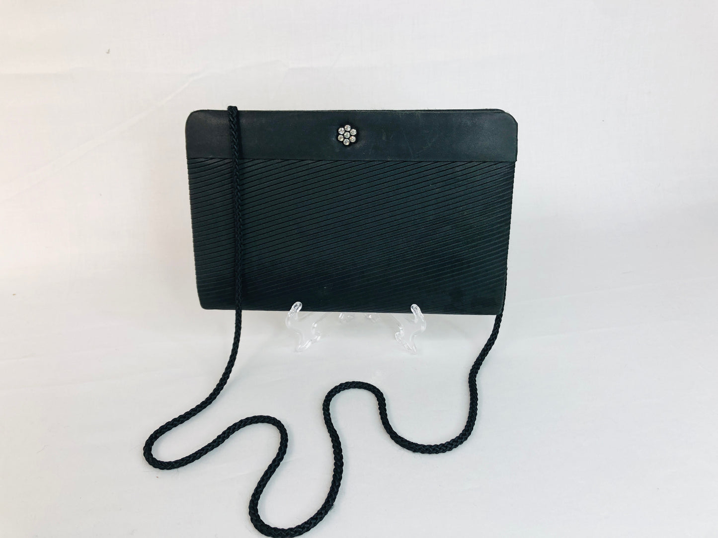 
                  
                    Satin Evening Black Clutch (15258)
                  
                
