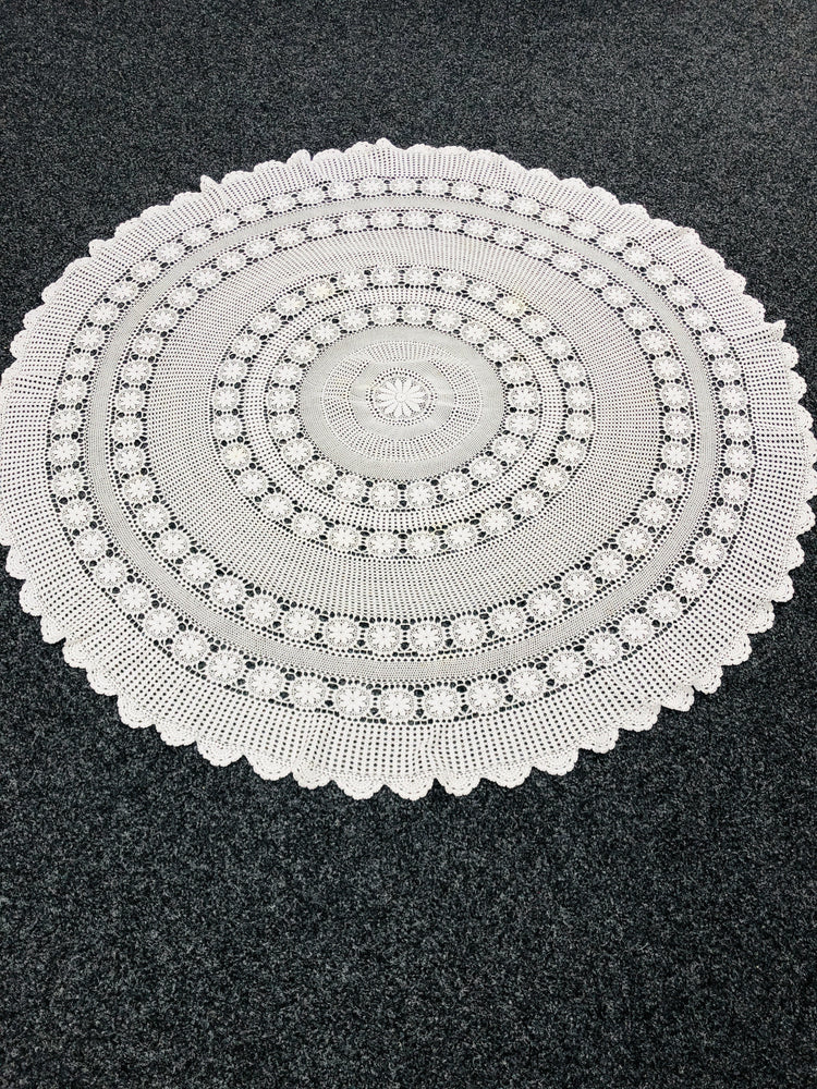 
                  
                    What a Beauty- Crochet Table Cloth (15297)
                  
                