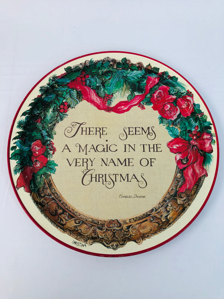 
                  
                    Vintage Tin Christmas Tray (15295)
                  
                