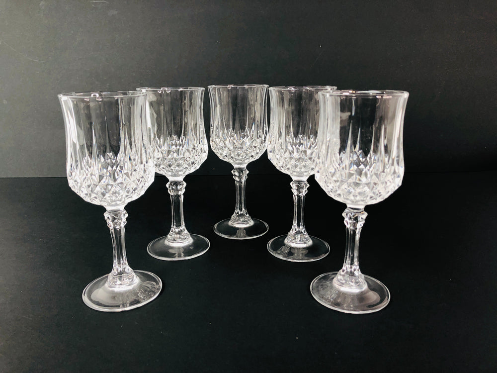 Crystal Wine Glasses x5 (15432)