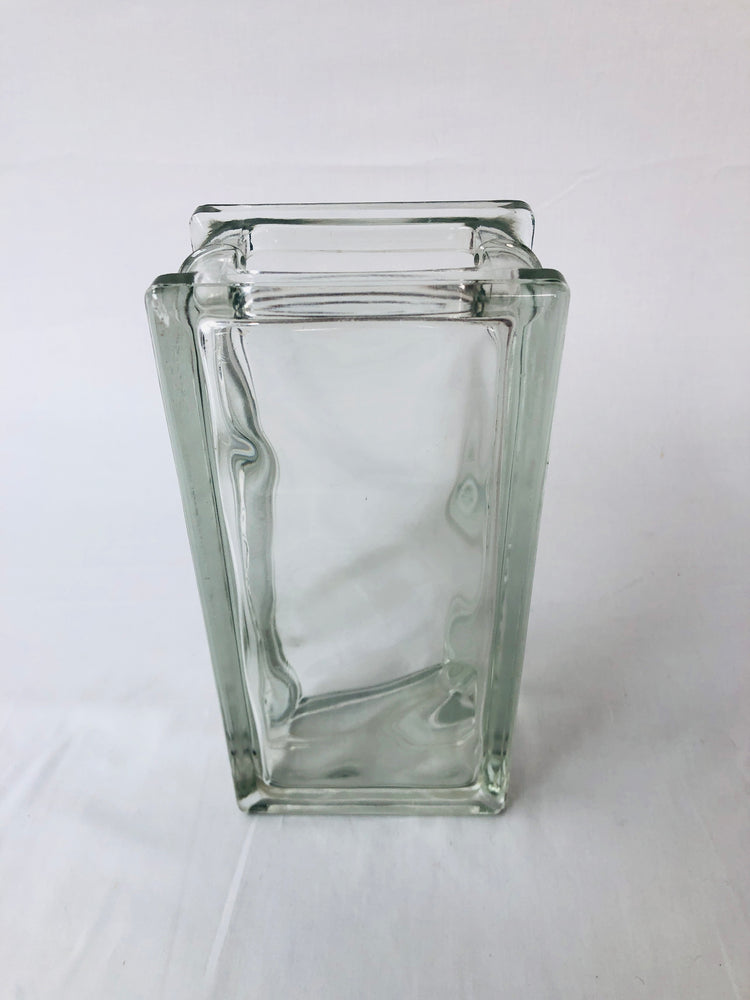 
                  
                    Vintage Ice Block Glass Vase (15490)
                  
                