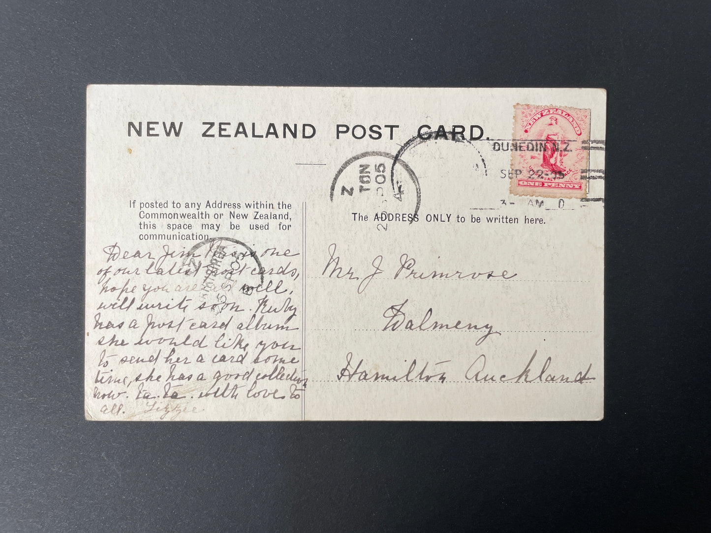 
                  
                    RARE! - NZ Postcard - Taiaroa's Tangi 13 August 1905 (15071)
                  
                