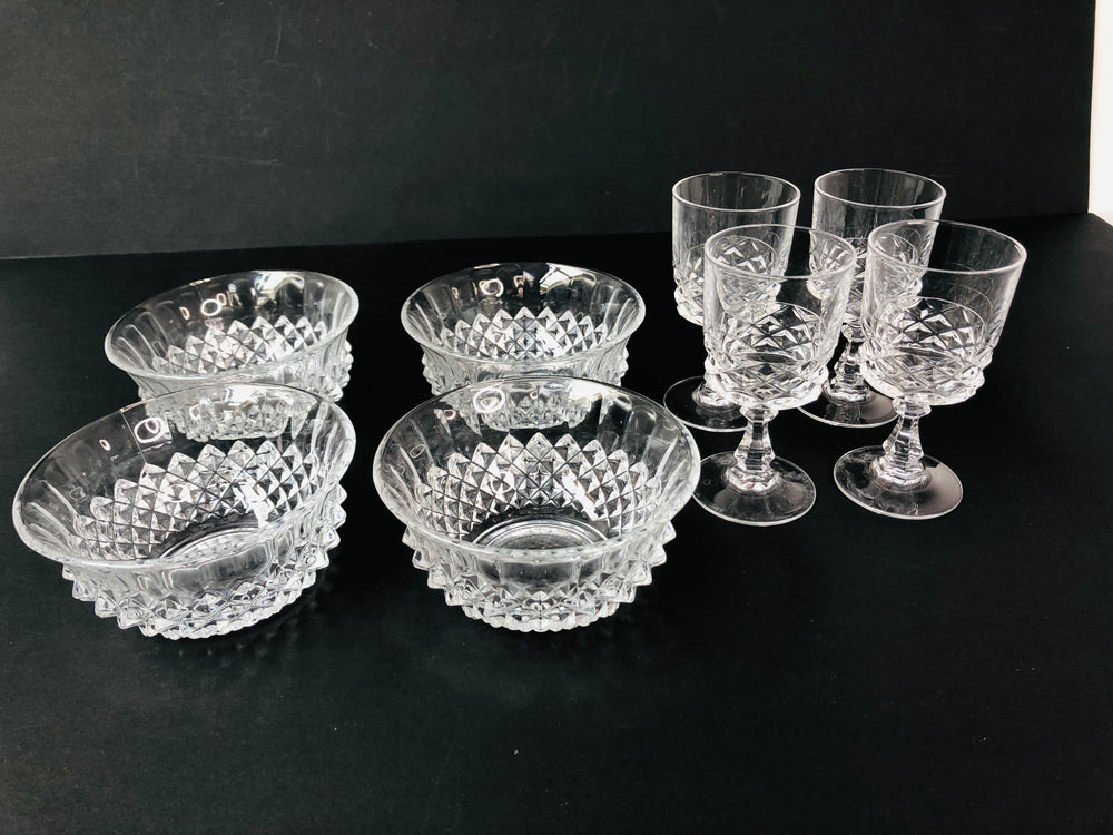 Dessert Bowls + Wine Glasses (15625)