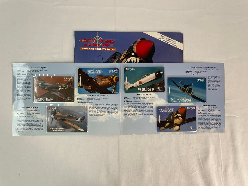 
                  
                    Fighter Planes of WW11 - Signed Collector Folder (15336)
                  
                
