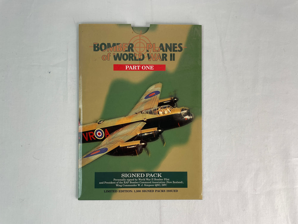 Bomber Planes of WW11 - Signed Collector Folder (15337)