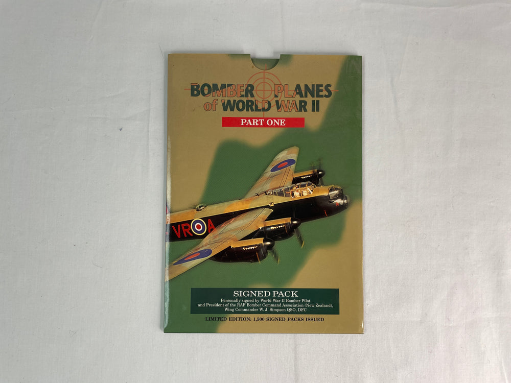 
                  
                    Bomber Planes of WW11 - Signed Collector Folder (15337)
                  
                