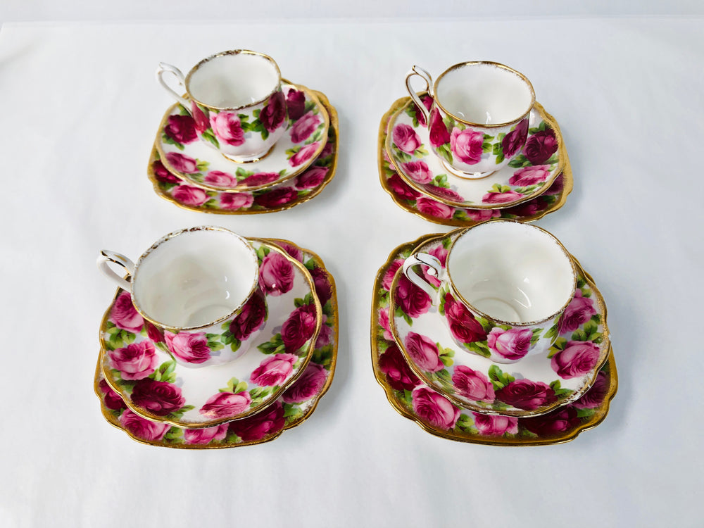 
                  
                    Royal Albert - Old English Rose 4 X Trio (15816)
                  
                