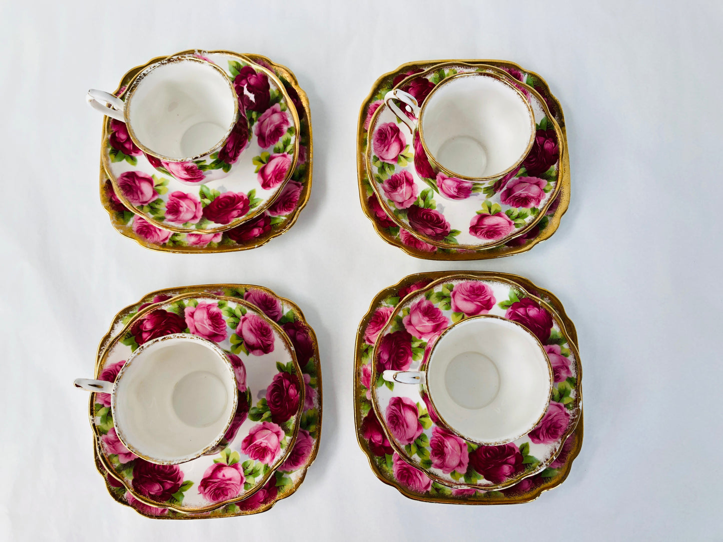 
                  
                    Royal Albert - Old English Rose 4 X Trio (15816)
                  
                