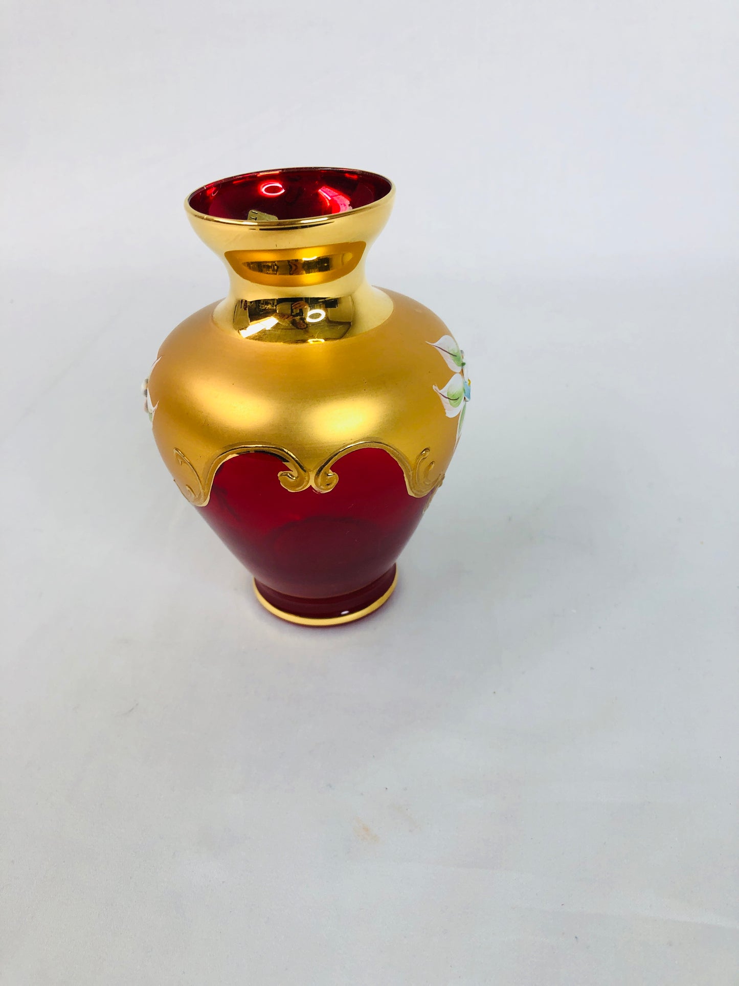 
                  
                    Mid Century Italian Red/Gold Vase (15836)
                  
                