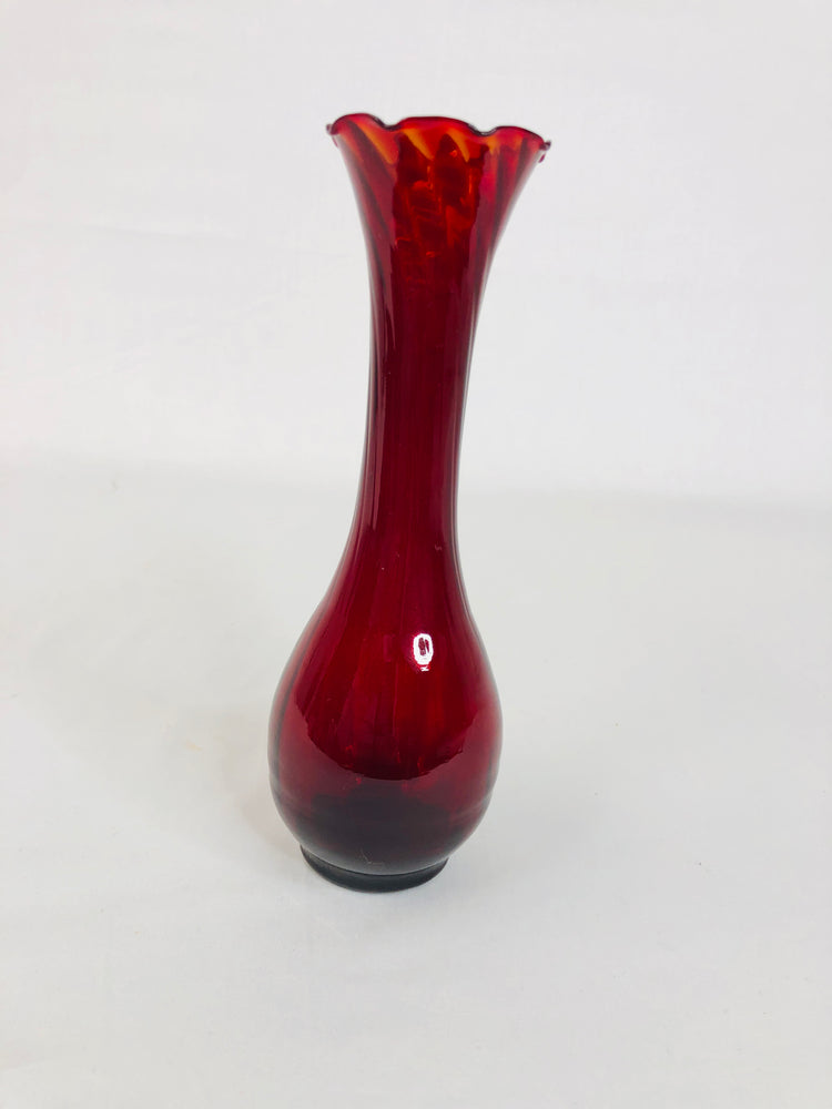 
                  
                    Rich Red Twist Bud Vase (15830)
                  
                