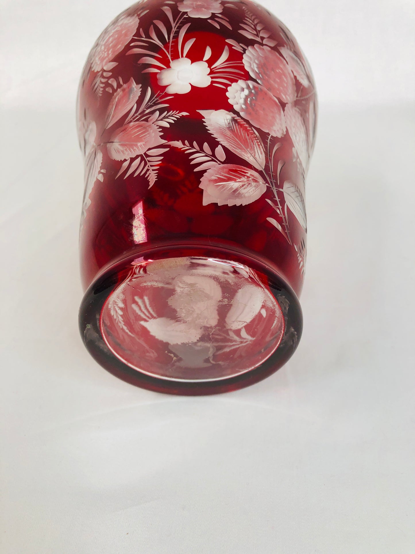 
                  
                    Vintage Ruby Red Glass Vase (15829)
                  
                