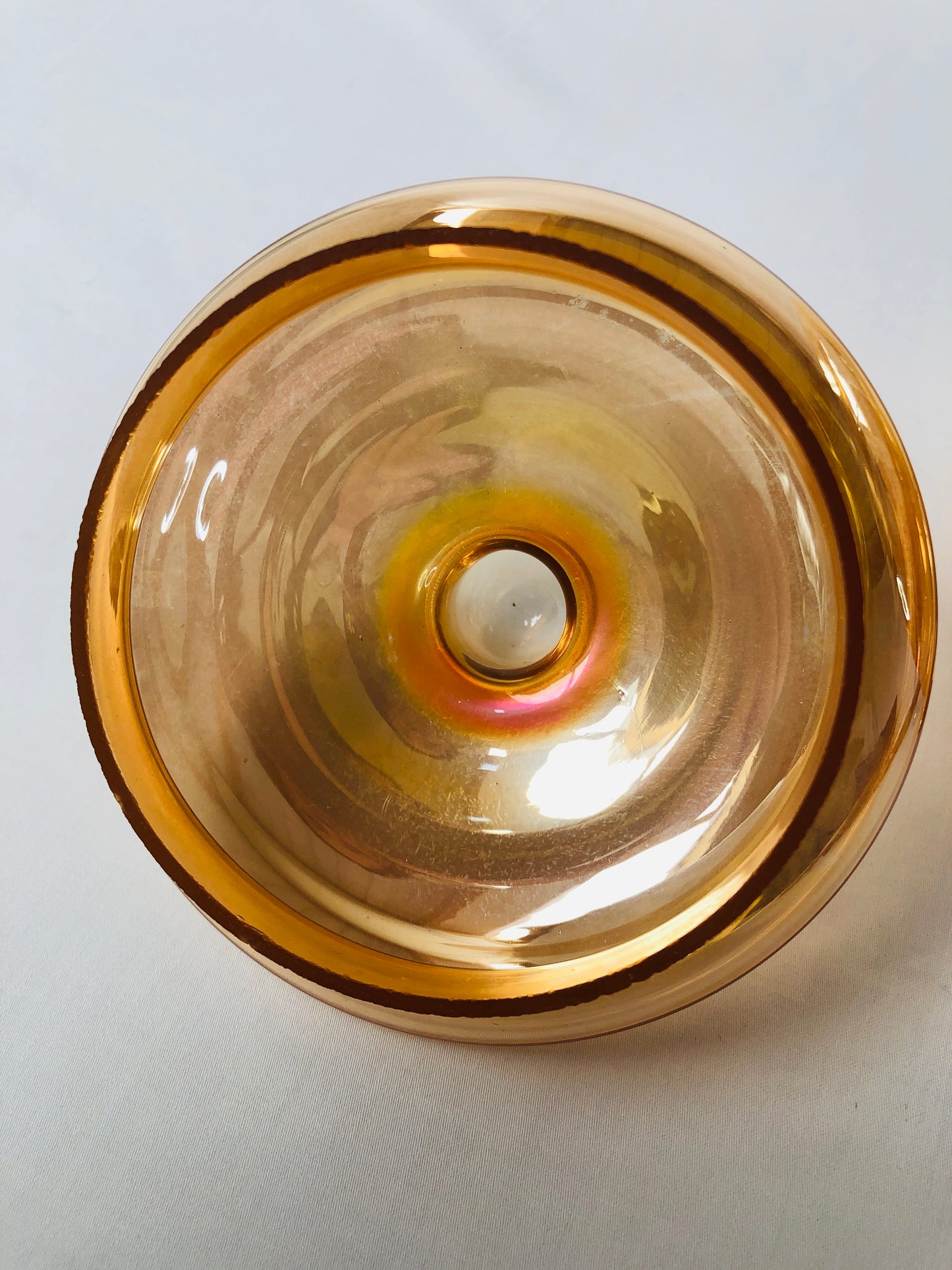 
                  
                    Orange Iridescent Jar (15840)
                  
                