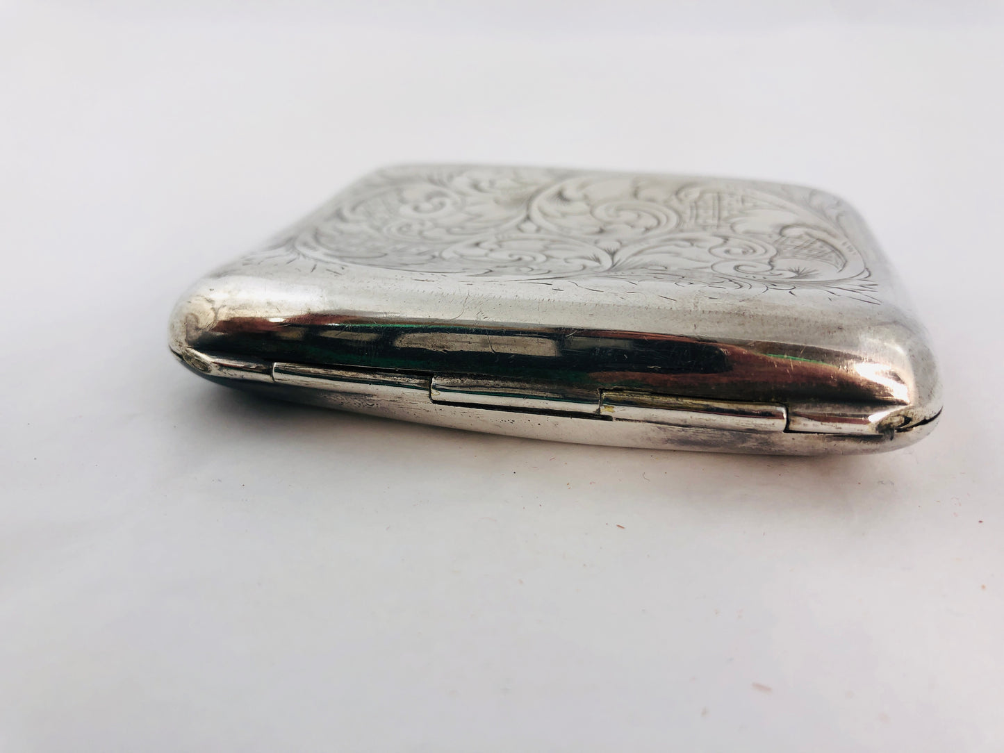 
                  
                    Vintage Silver Plate Cigarette Case (21873)
                  
                