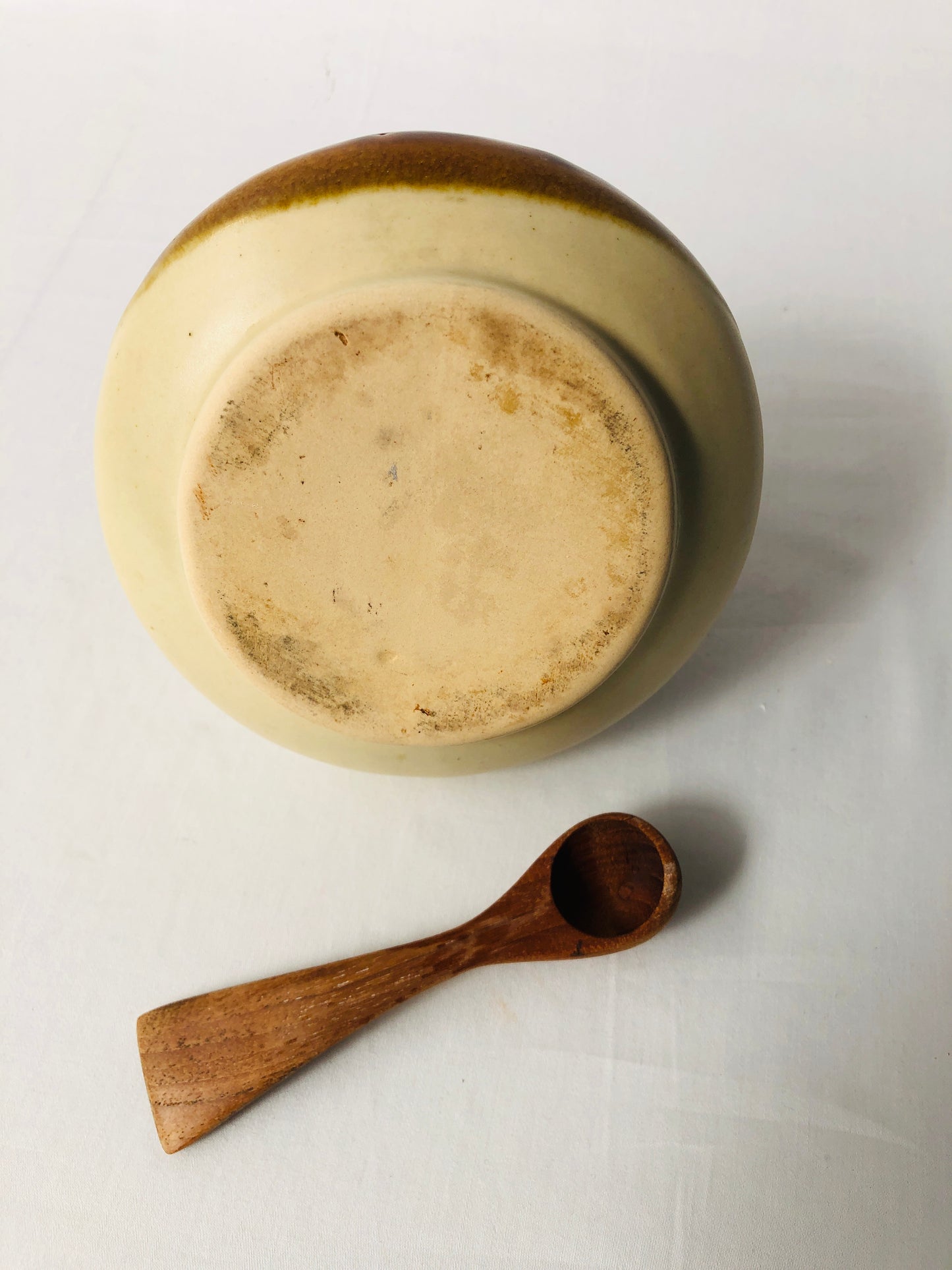 
                  
                    Vintage Salt Pig with Spoon (15884)
                  
                