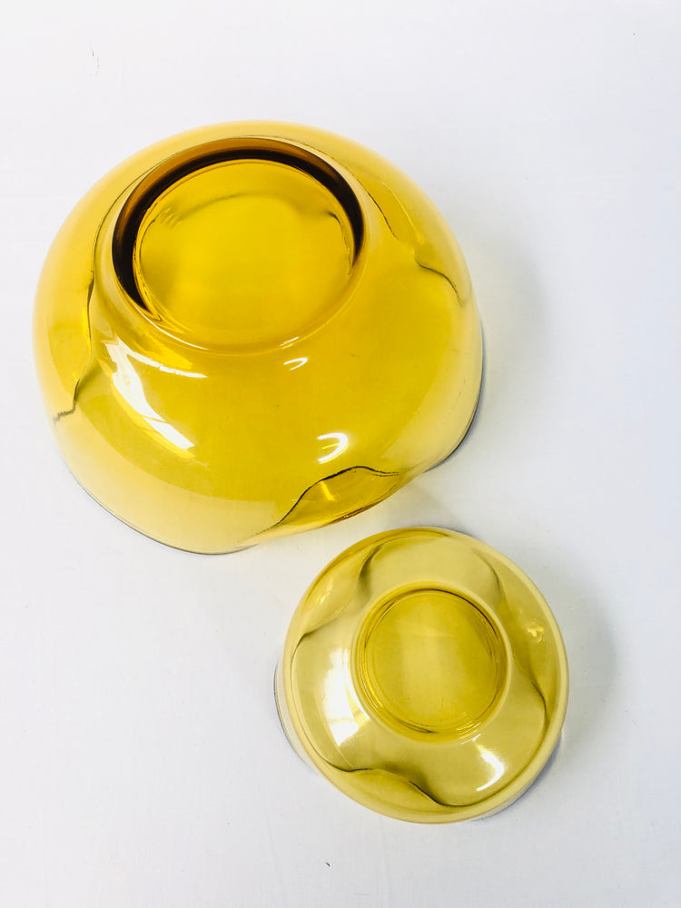 
                  
                    Retro Amber Hocking Chip and Dip Bowls (15887)
                  
                