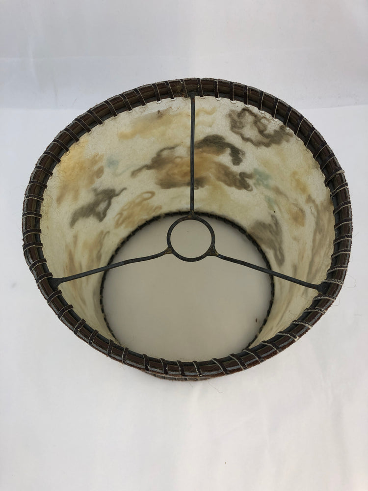 
                  
                    Natural Look Lamp Shade - Wool inlay and Leather (21912)
                  
                