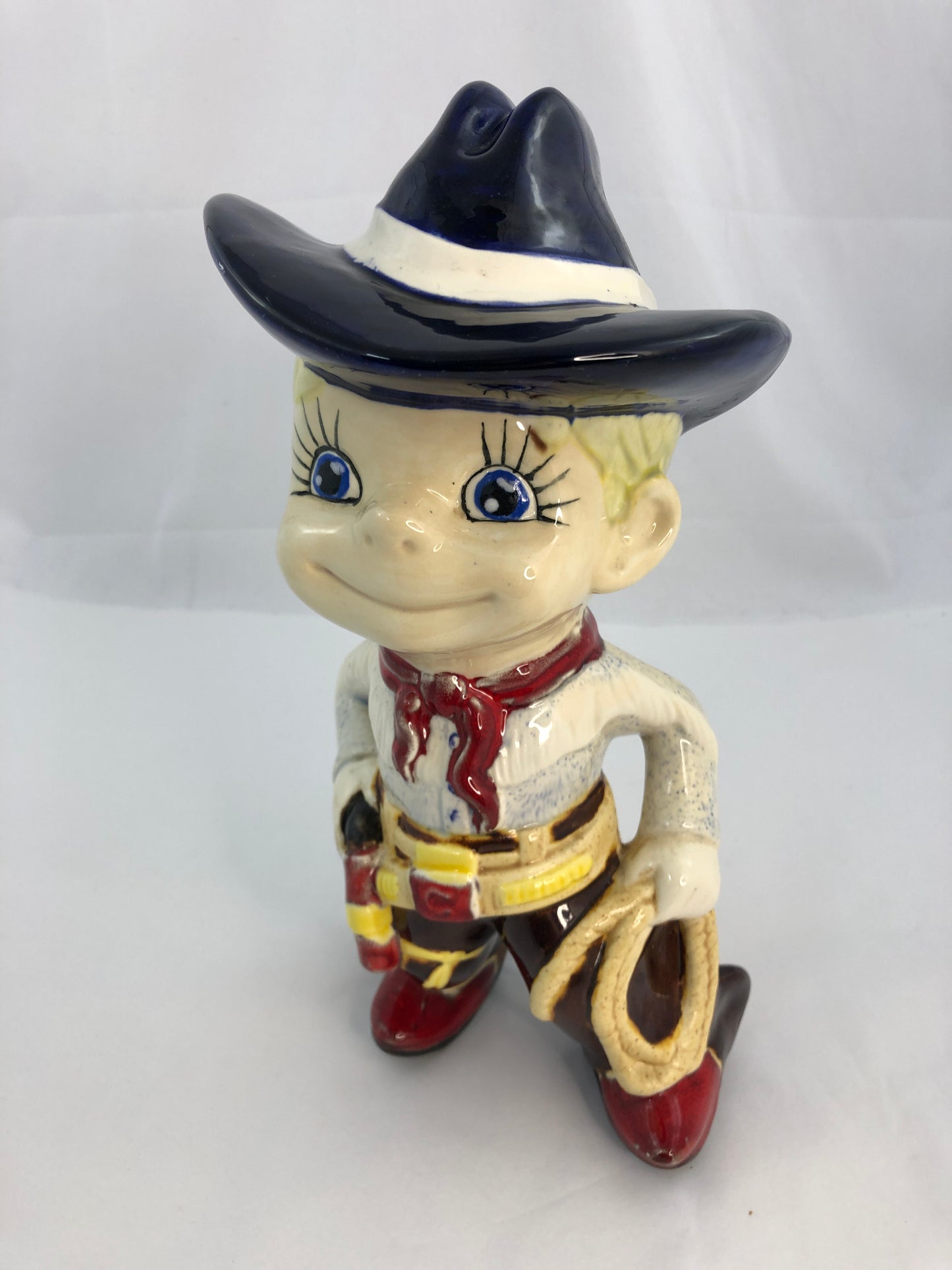 
                  
                    Vintage Atlantic Mold Company Smiling Cowboy -Glazed (21899)
                  
                